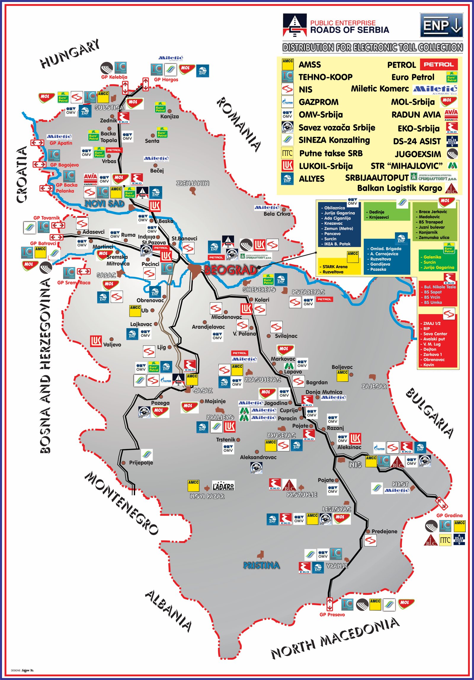 amss mapa srbije Authorized distributors   PE 
