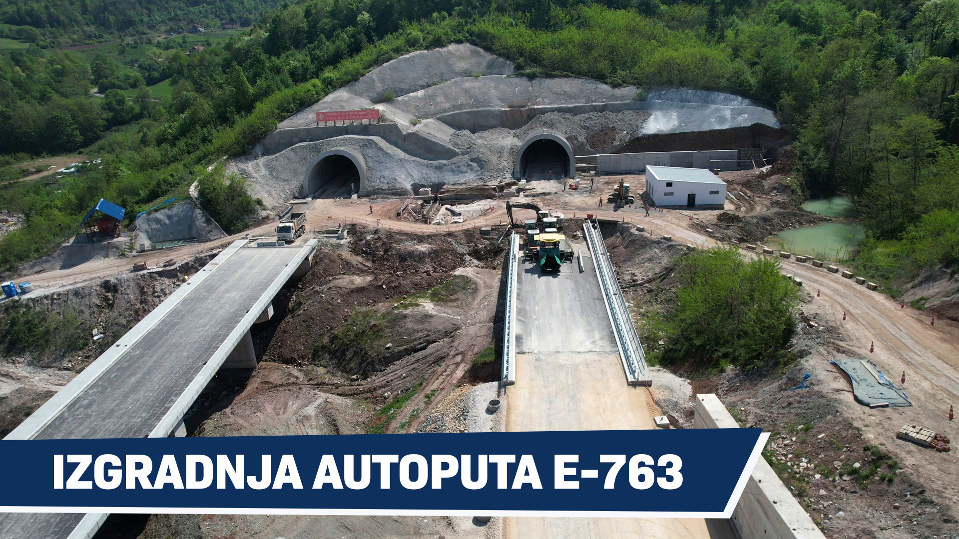 23.04.24. Izgradnja autoputa E 763, deonica Pakovraće - Požega