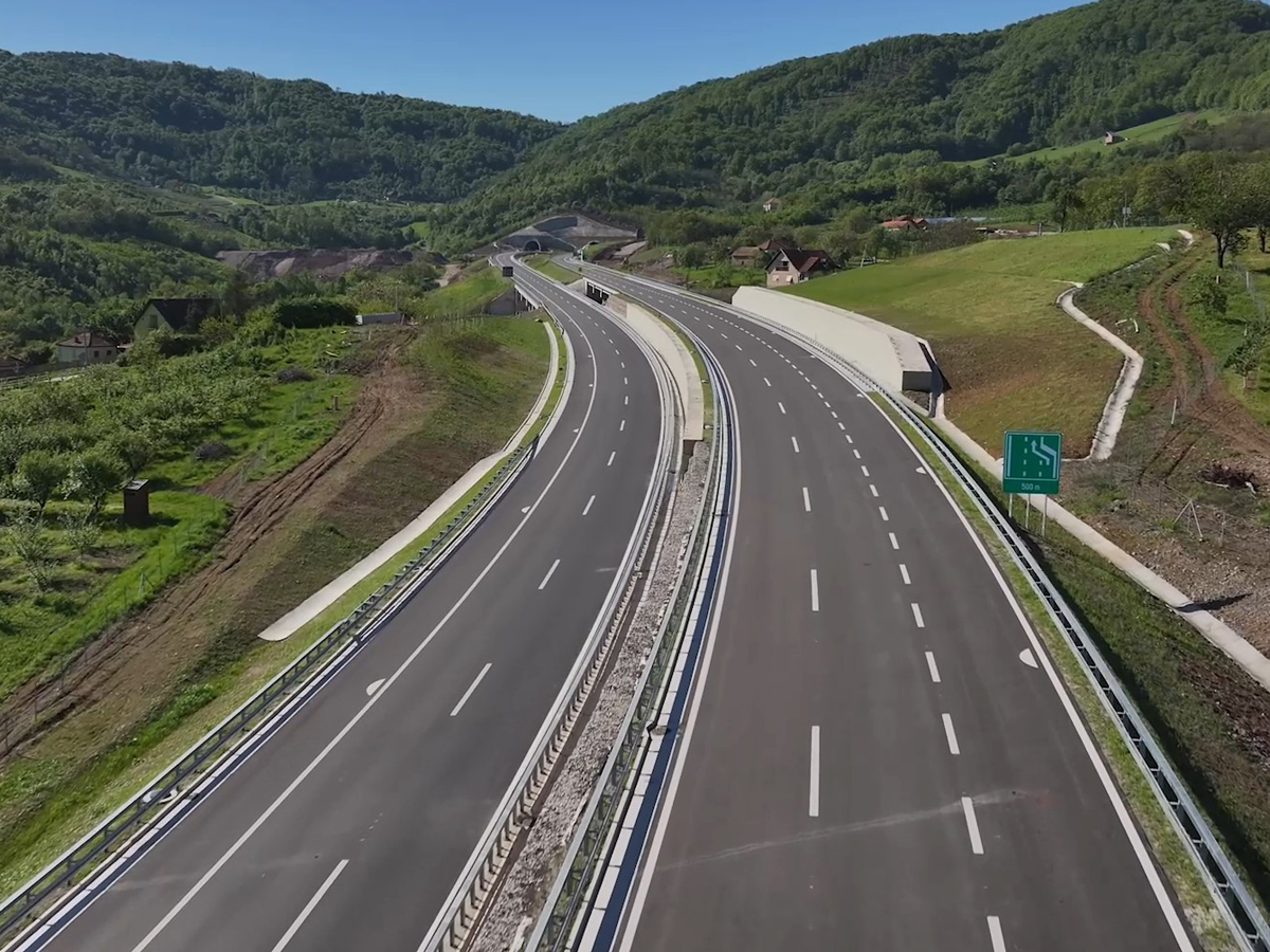29.04.25. Highway E763, section Pakovraće - Požega