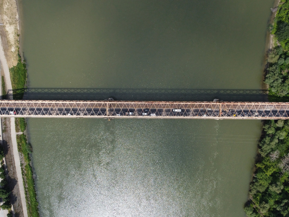 13.05.25. Bridge maintenance over the Tisa River near Senta