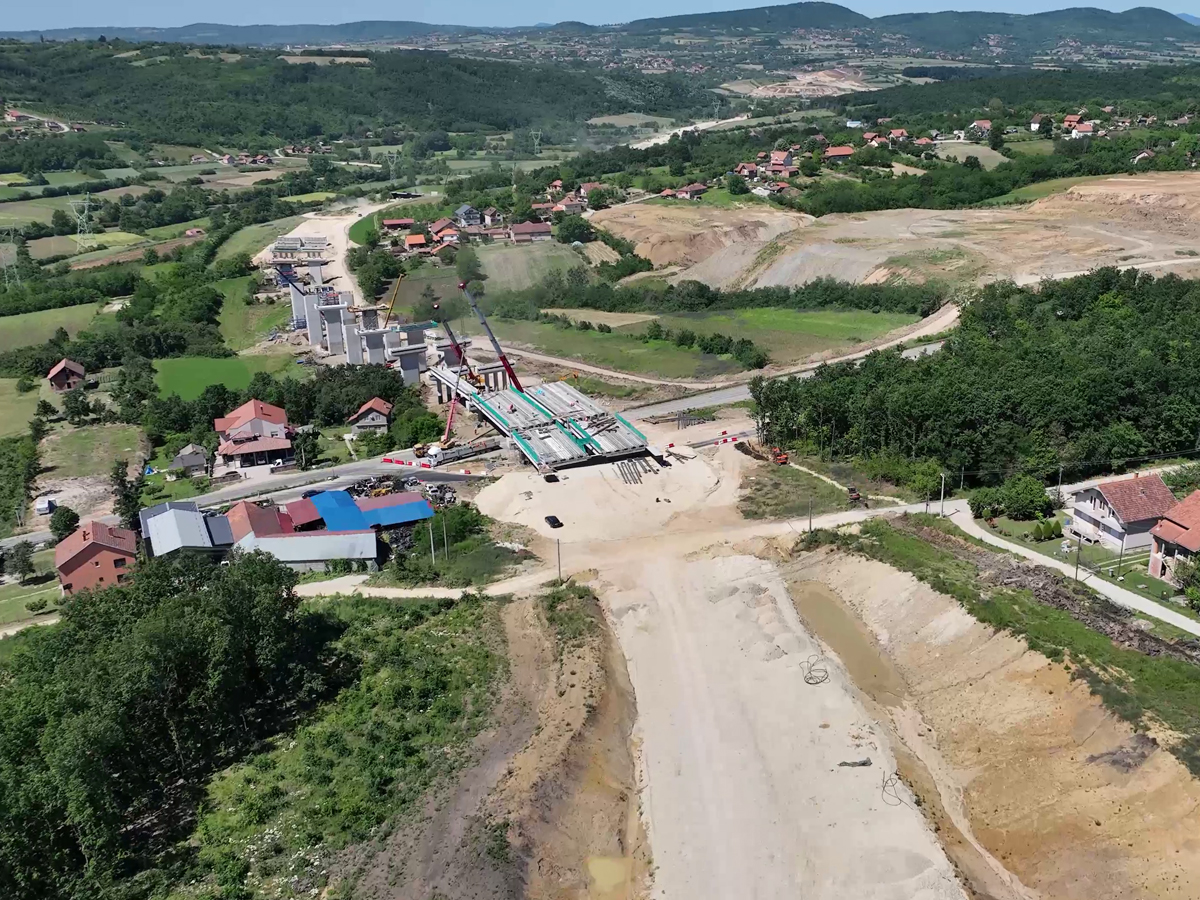 09.06.26. NEW VIDEO OF WORK ON THE CONSTRUCTION OF THE NORTH BYPASS AROUND KRAGUJEVAC