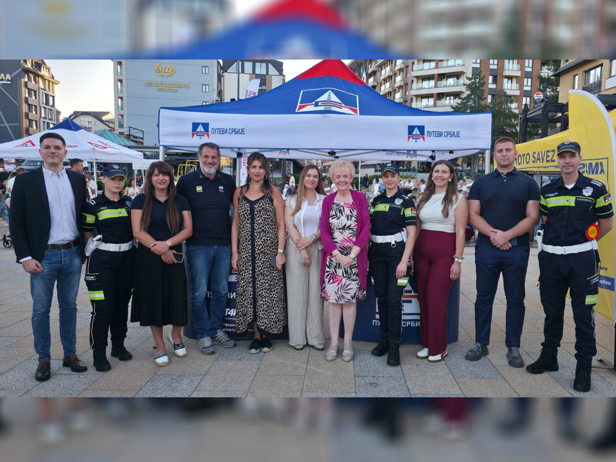 30.07.26. КАРАВАН БЕЗБЕДНОСТИ САОБРАЋАЈА НА ЗЛАТИБОРУ